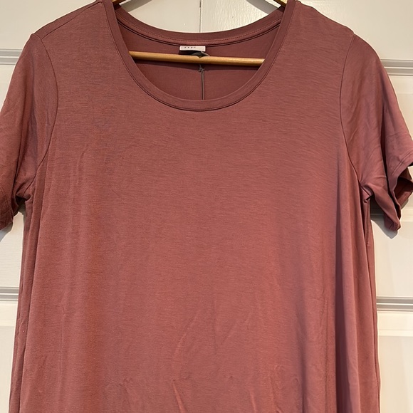 NWT - A New Day Dress - Short Sleeve- Dark Pink - Picture 2 of 3